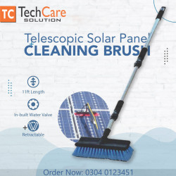 Telescopic Solar Panel Cleaning & Washing  Brush